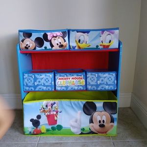 Mickey Mouse kids toy storage